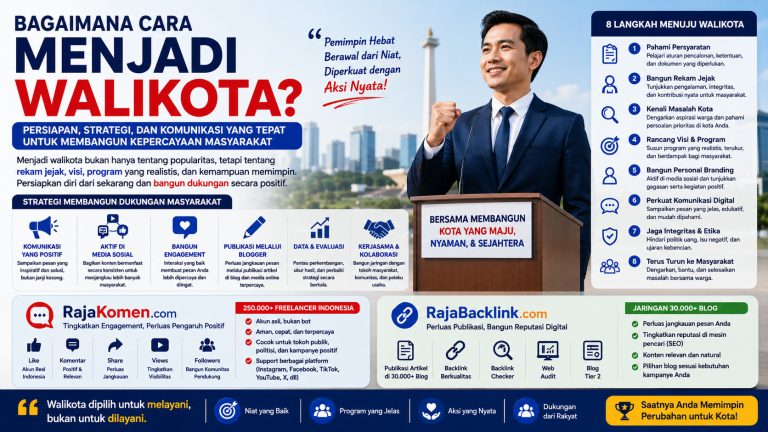 Bagaimana Cara Menjadi Wali Kota dan Membangun Kepercayaan Masyarakat?