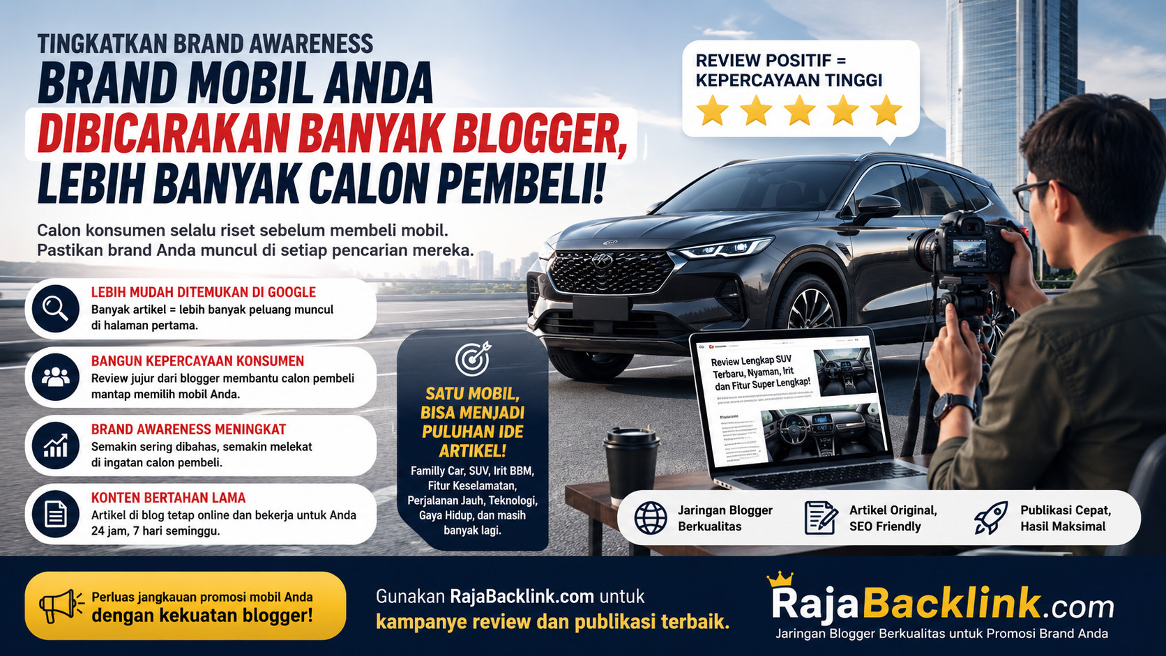 promosi brand mobil